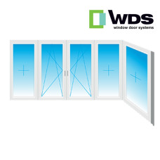 Г-образный балкон WDS